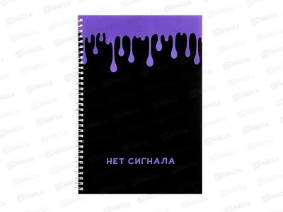 Тетрадь 80л кл. ЭКСМ А4 Нет сигнала ТСЛ4805016 *30