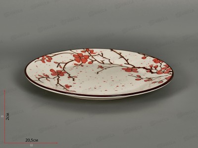 Тарелка десертная SXY2406-FP80  20см Sakura 277814