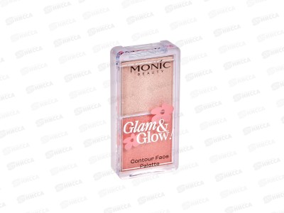 Monic Beauty Контуринг G&G CFP №01 хайлайтер+румяна *3