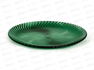Тарелка сервировочная EQ2002-5G/L1 стеклянная 32см
