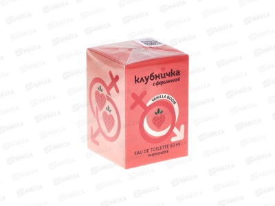 Клубничка с феромонкой Vanilla Boom, т/в 50мл жен *24 М