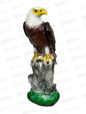 Фигура садовая из гипса &quotОрел на камне&quot (570*200мм) арт.161