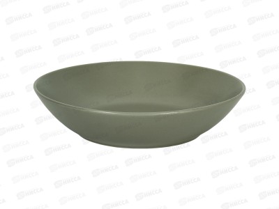 Тарелка глубокая ZHCG032 Color greey 750мл 20см 276805