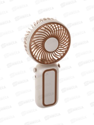 Вентилятор электронный,аккумулятор 15,5см (заряжается от USB) (065679)  Ж