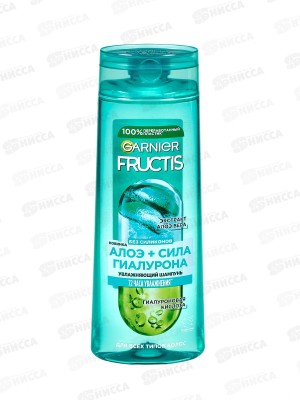 Шампунь для волос &quotАлоэ + сила гиалурона&quot, 400 мл, Garnier Fructis