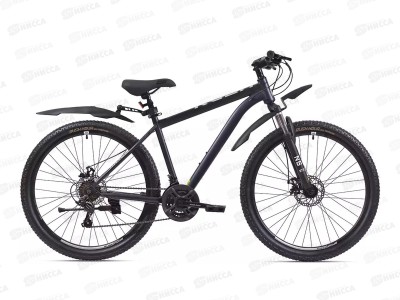 Велосипед 27,5&quot 21ск RUSH RX 705 DISC ST черный рама 18&quotП, 331151