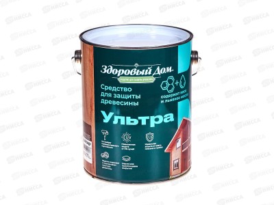 Здоровый Дом  Ультра 2,7л Палисандр, деревозащита *4/140