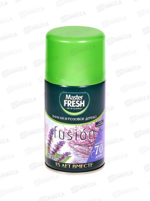 Master FRESH освежитель воздуха смен Пачули и роз дер 250мл *12 С0008104