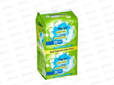 Day Spa прокладки Natural ComfortNormal 20шт *24