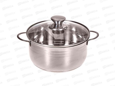 Кастрюля со стеклян крышкой Linea Bimbo vitro 3,0л 93-BIMv-07