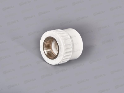 Адаптер PP-R с внутренней резьбой  белый 32x3/4&quot Jakko *10/60