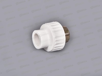 Адаптер PP-R с наружней резьбой  белый 25x1&quot Jakko *20/140