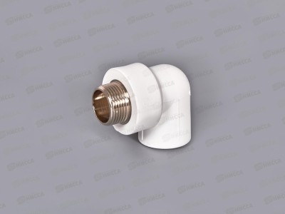 Отвод PP-R нар.резьба  25*3/4&quot Jakko *20/100
