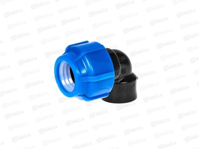 Отвод компрес. с внутренней резьбой  25x1/2&quot Jakko *20/220