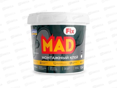 Клей монтажный универсальный KRASS MadFix  1.5кг, 9592078   *6/432