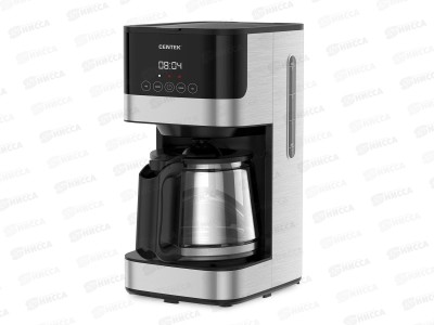 Кофеварка CT-1150 черный-сталь капельная 1000Вт 1,5л