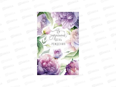 Открытка 121*183 В чудесный День Рождения 0164.765