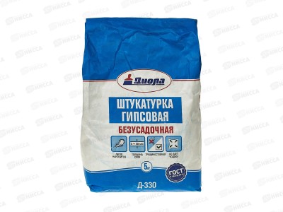 Штукатурка гипсовая Д-330 5,0кг *1/5