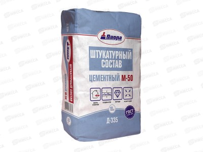 Штукатурка состав цементный Д-335 10кг
