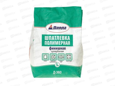 Шпатлевка  финишная полимерная Д-360 5,0кг *1/5
