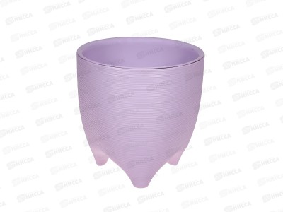 Горшок для цветов Де Коста 2,25л Сиреневый, д.16 н.16  *10