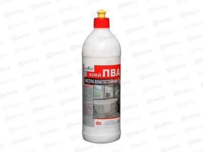 Клей ПВА ECОLUX экстра влагостойкий 0,9кг  *15