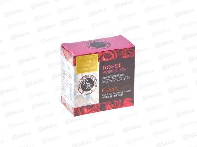OBO Bioaqua мыло 100гр Увлаж очищ Экстракт Розы *1