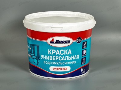 Краска в/э Универсальная Д-202 14кг
