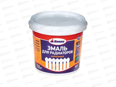 Эмаль для радиаторов Д-220 0,9кг *1/12