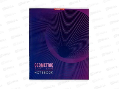 Тетрадь 40л кл. АКАД Геометрические линии,  EAC-15163/5 *60