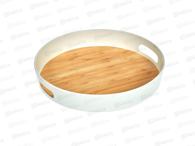 Поднос куглый Real Bamboo 30см DMT501