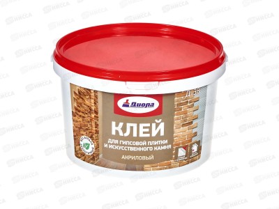 Клей для гипсовой плитки и искусственого камня Д-38 3кг
