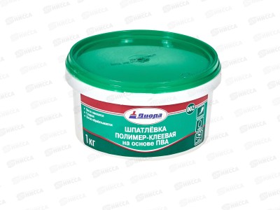 Шпатлевка полимерно-клеевая Д -002 1,0кг