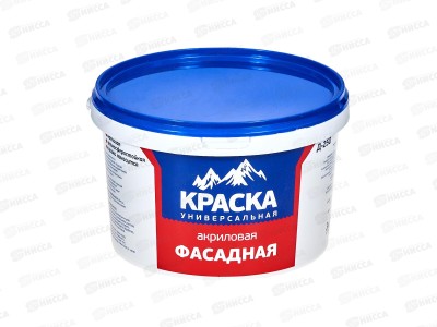 Краска акриловая фасадная Д-250 3,0кг