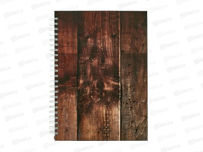 Скетчбук 60л ПЛН А5 Wooden. 100г/м2 2927 *10