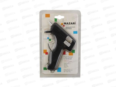Пистолет клеевой  20Вт Mazari стержень d=7мм M-4309*P *30