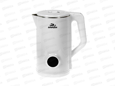 Чайник электрический DO-1265 2000Вт 1,8л пл/нжс LED дисплей белый