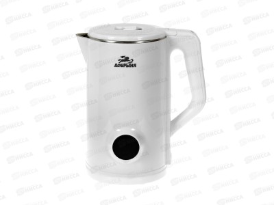 Чайник электрический DO-1265 2000Вт 1,8л пл/нжс LED дисплей белый