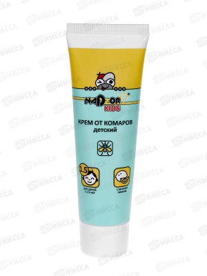 NADZOR Крем от комаров для детей 30 гр. *50