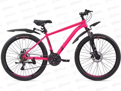 Велосипед 26&quot 21ск RUSH NX 615 DISC ST розовый рама 18&quot, 388062
