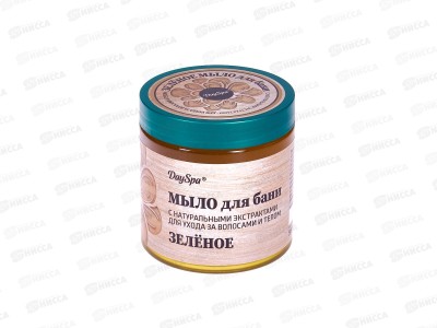 Day Spa мыло Зеленое для бани 500мл *16