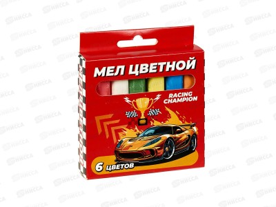 Мелки &quotМашина&quot, 6 цветов, Centrum
