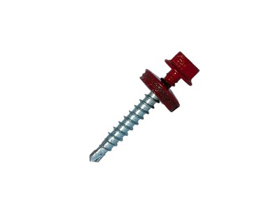 Саморез кровельный RAL3005 5,5*25 (250шт) Винно-красный, Zitar  *16