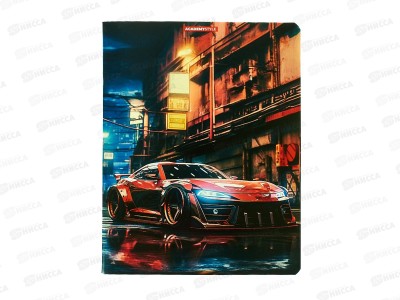 Тетрадь 40л кл. АКАД Тачки EAC-15165/5 *60