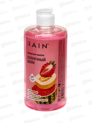RAIN Мыло жидкое Антибактериальное Солнечный шейк 500мл *20 1602