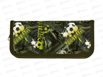 Пенал Lamark Football time 1отд., 60*195*25мм на молнии 0057 *24