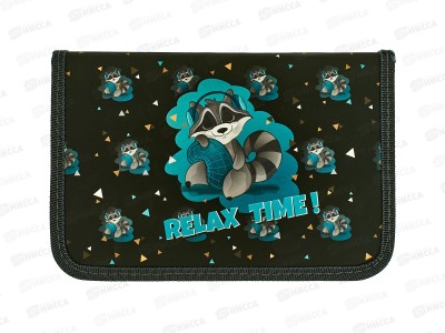 Пенал Lamark Relax Time 1отд., 130*200*30мм на молнии 0055 *24