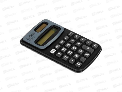 Калькулятор Perfeo PF 1227, карманный, 8-разрядный, черный