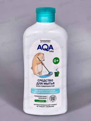 AQA baby Для очищения всех поверх в детской антибак 500мл *6
