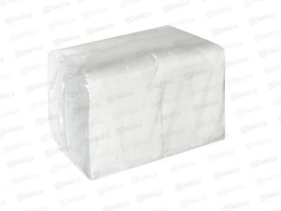 Салфетки BERRY 400л белые 24*24 1сл *8